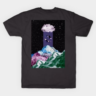 ying-yang in space T-Shirt